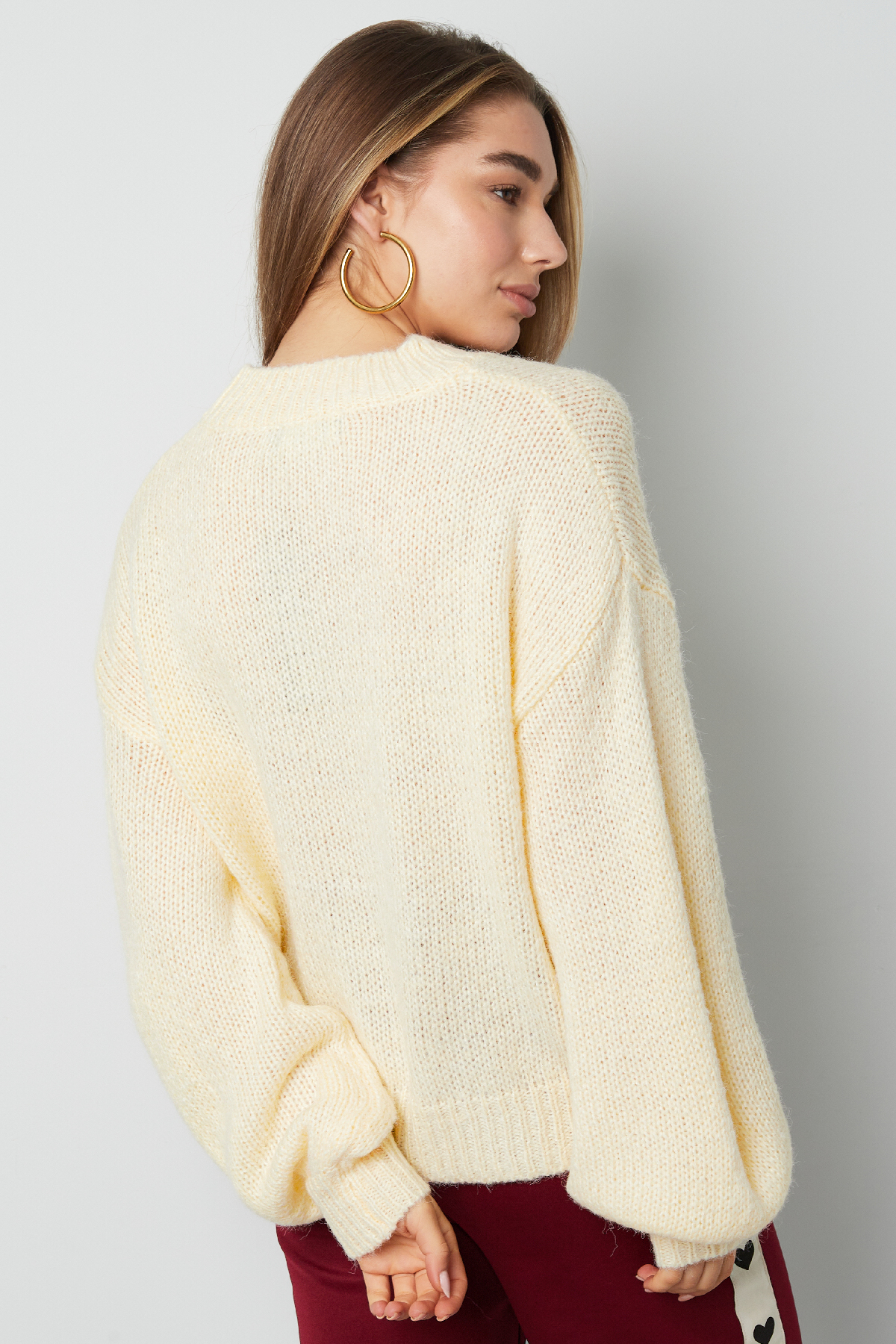 Winter essential sweater - off white h5 Picture12